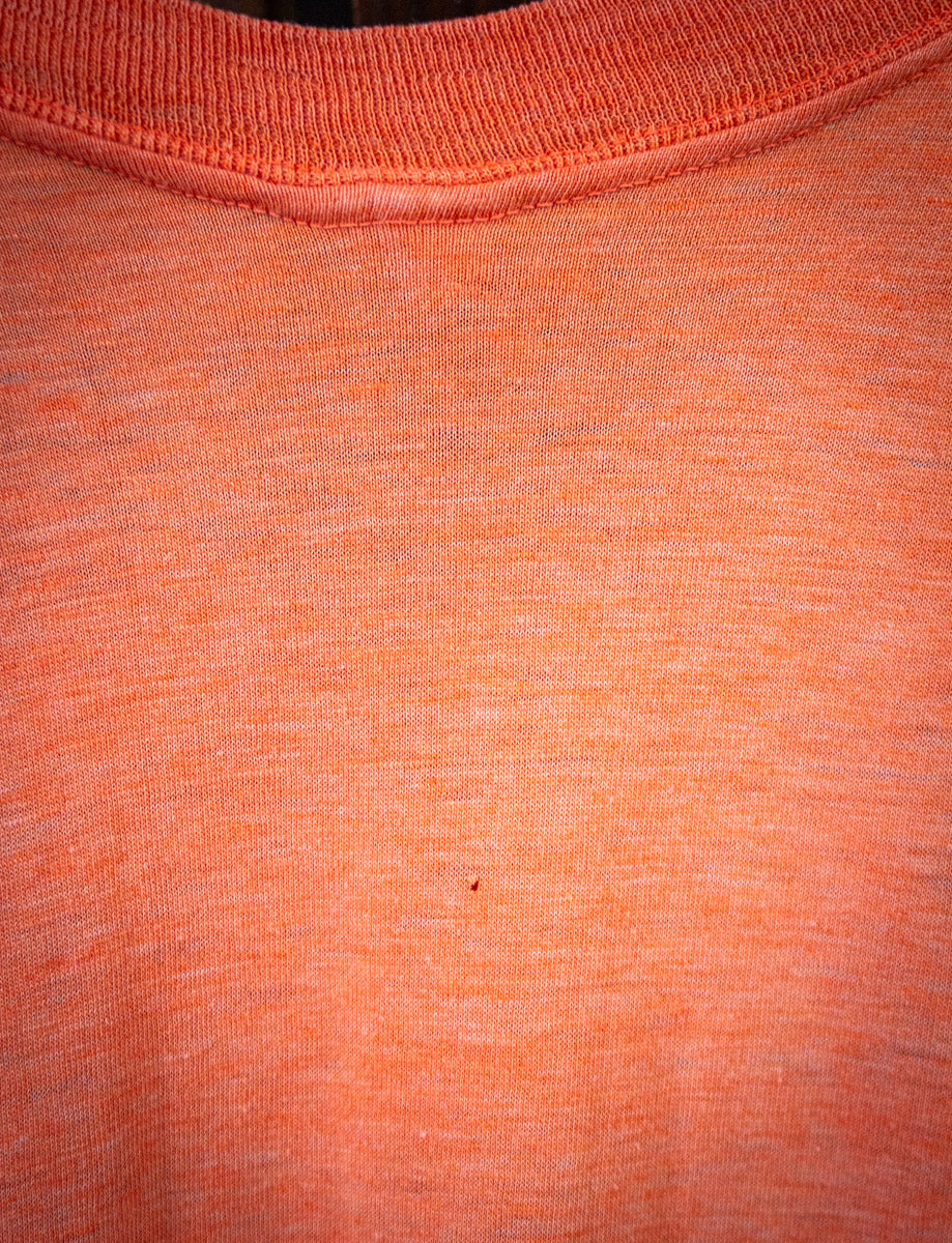 Vintage Rolling Stones New Orleans Concert T Shirt 1978 Orange XS