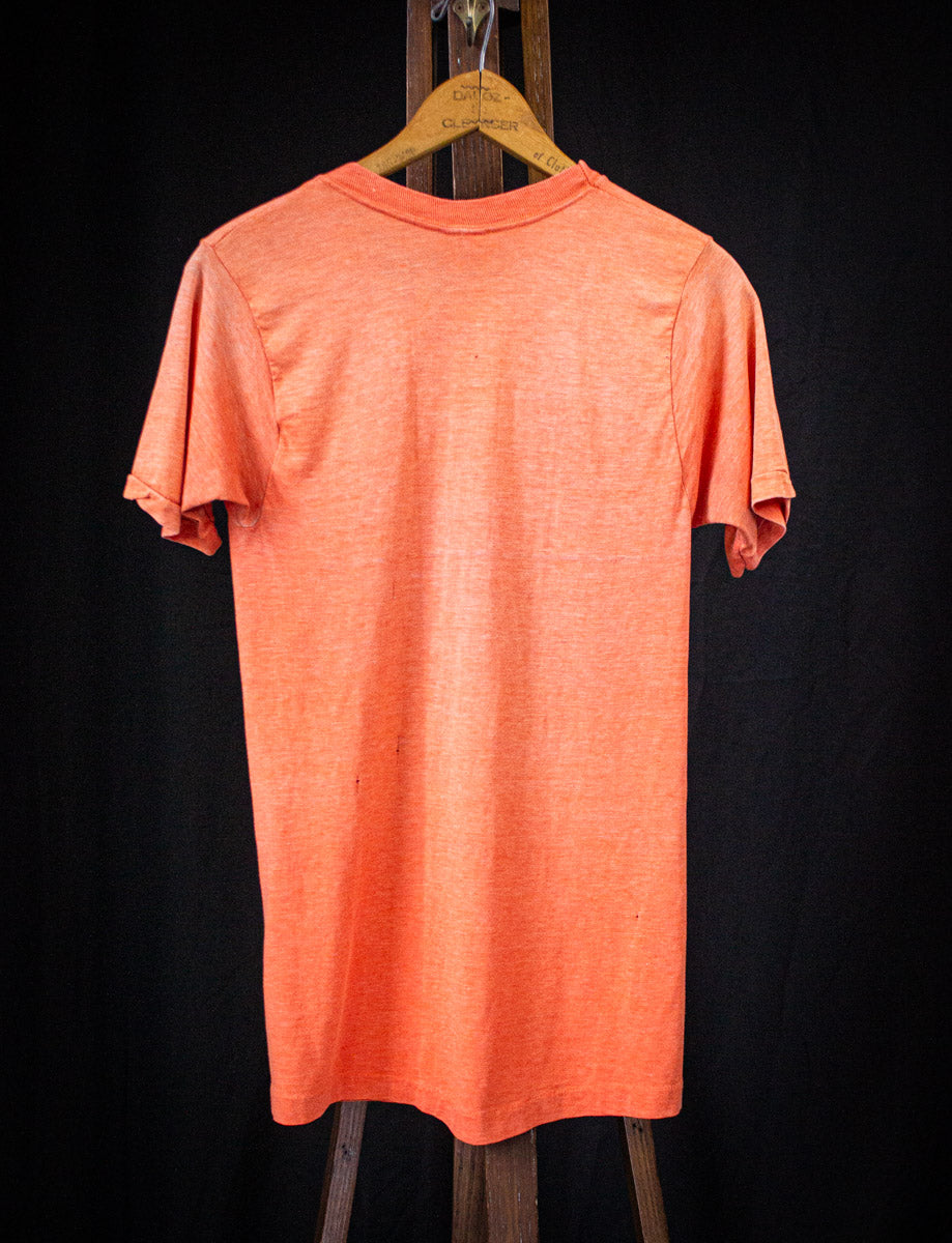 Vintage Rolling Stones New Orleans Concert T Shirt 1978 Orange XS