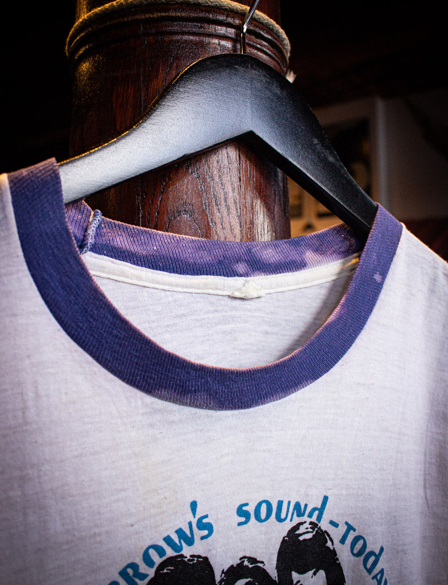 Vintage Ronettes Tomorrow's Sound Today Ringer Concert T Shirt 60s White Small