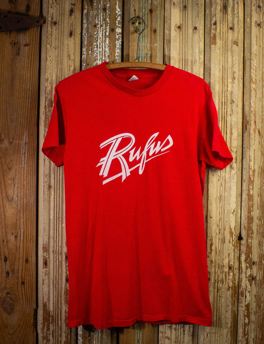 Vintage Rufus Chaka Khan Concert T Shirt 70s Red Medium