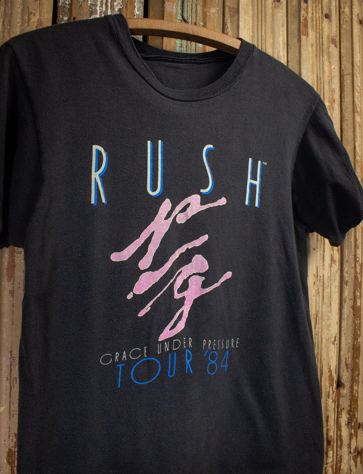 Vintage Rush Grace Under Pressure Concert T Shirt 1984 Small Vintage Rush Grace Under Pressure Concert T Shirt 1984 Small