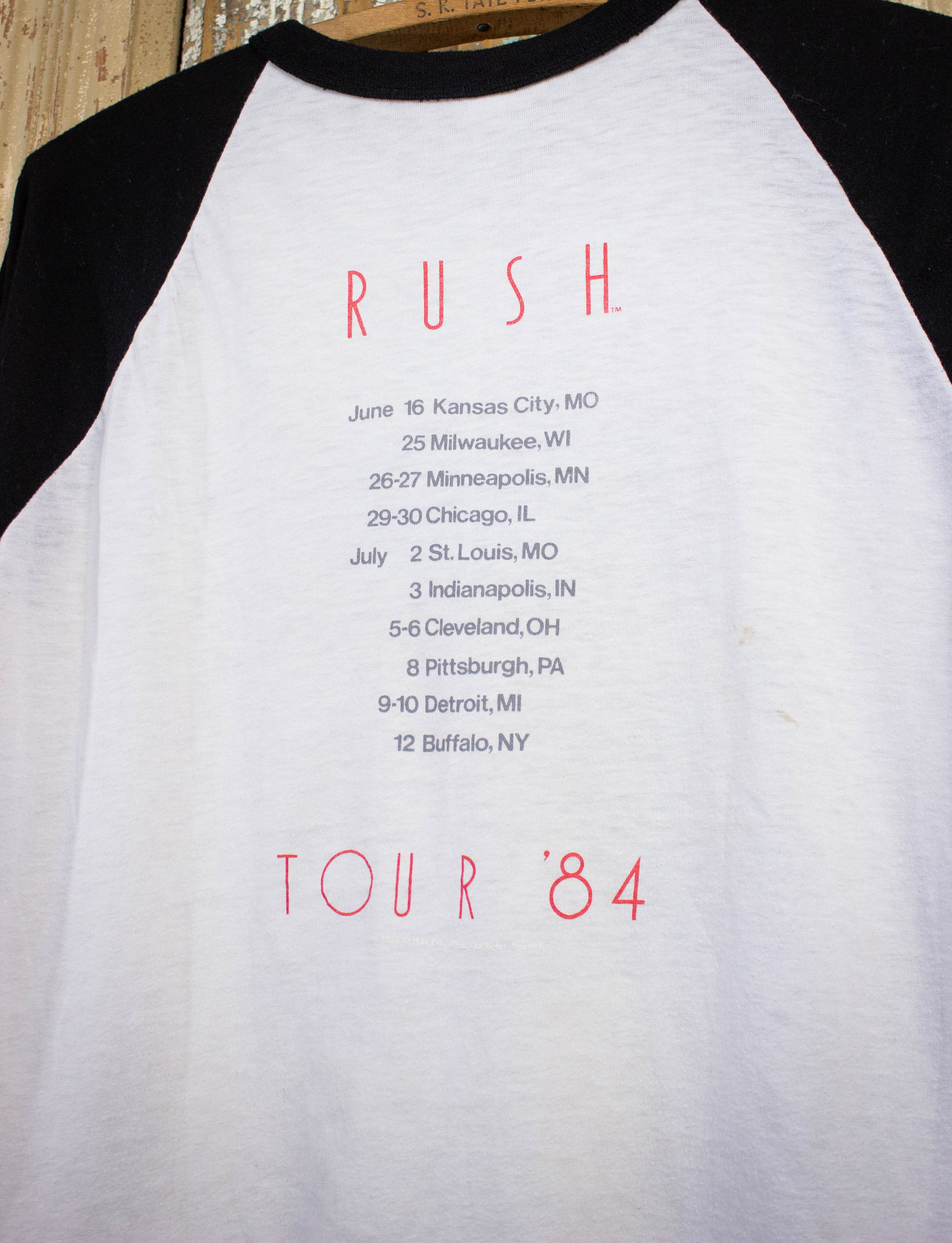 Vintage Rush Grace Under Pressure Concert T Shirt 1984 Small 