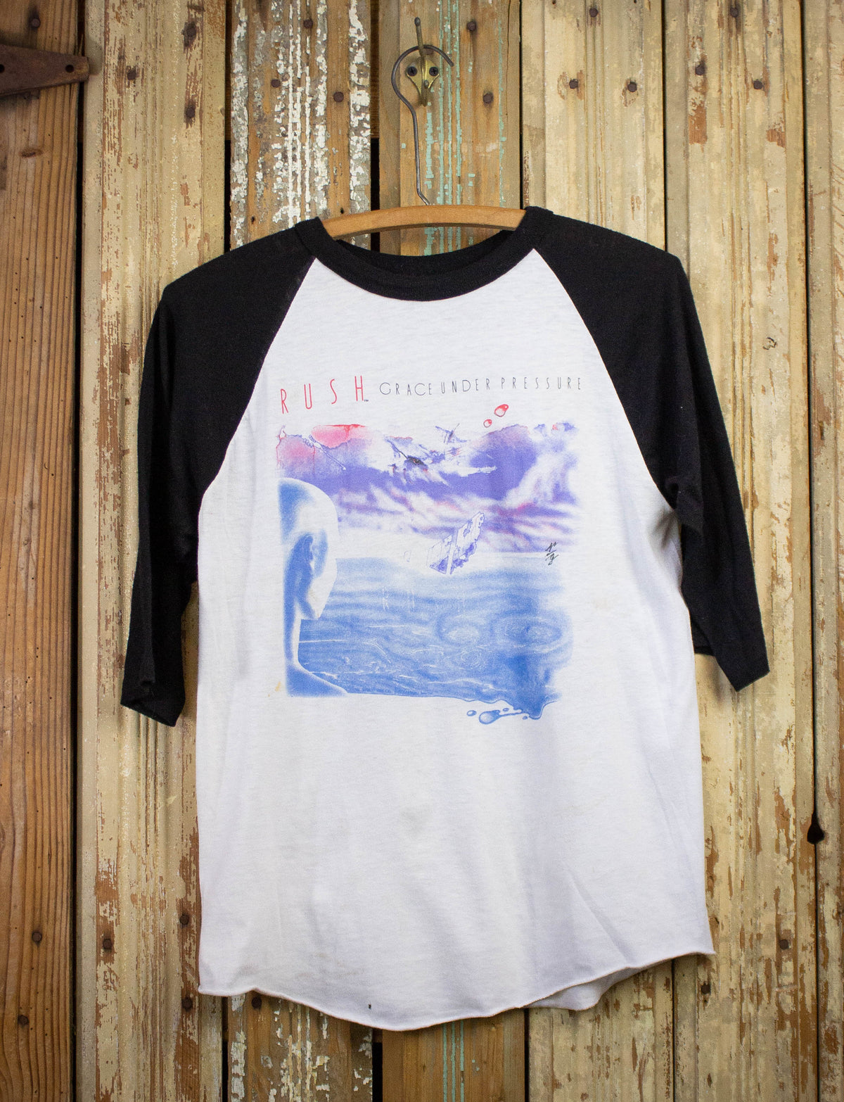 Vintage Rush Grace Under Pressure Concert T Shirt 1984 Small 