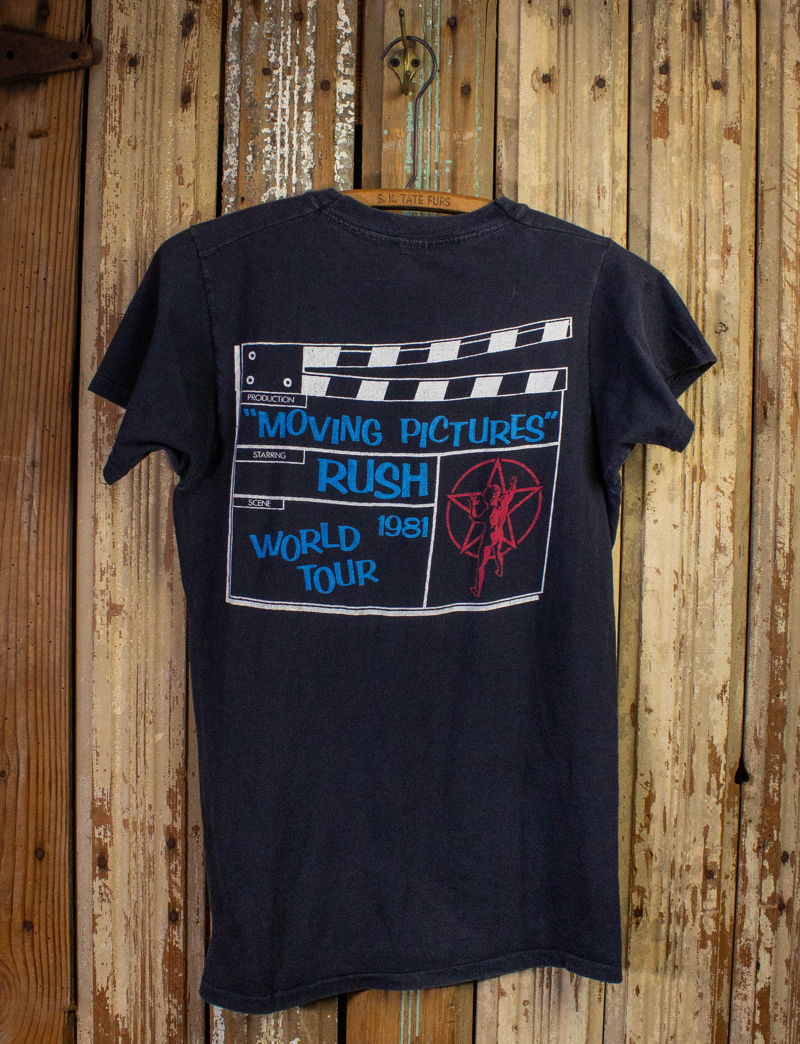 国内在庫 RUSH Vintage Shirt ヴィンテージ Rush Tシャツ メンズ