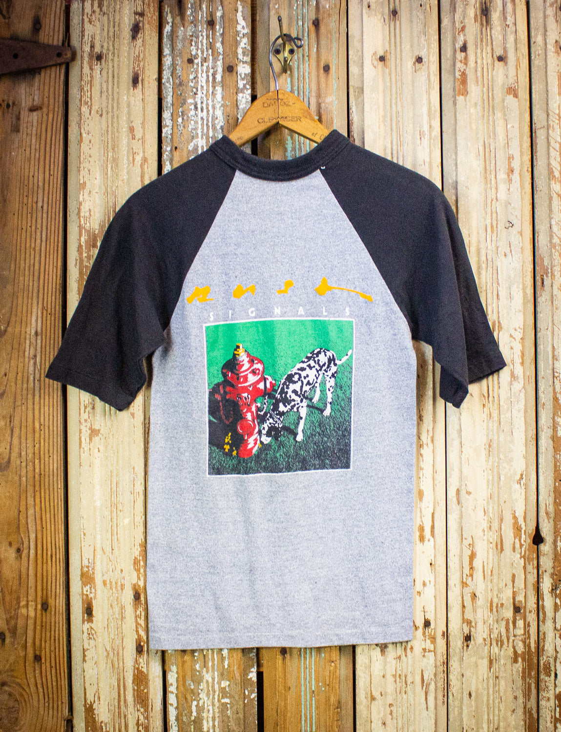 Vintage Rush Signals Concert T Shirt 1982/83 XS Black Shag Vintage