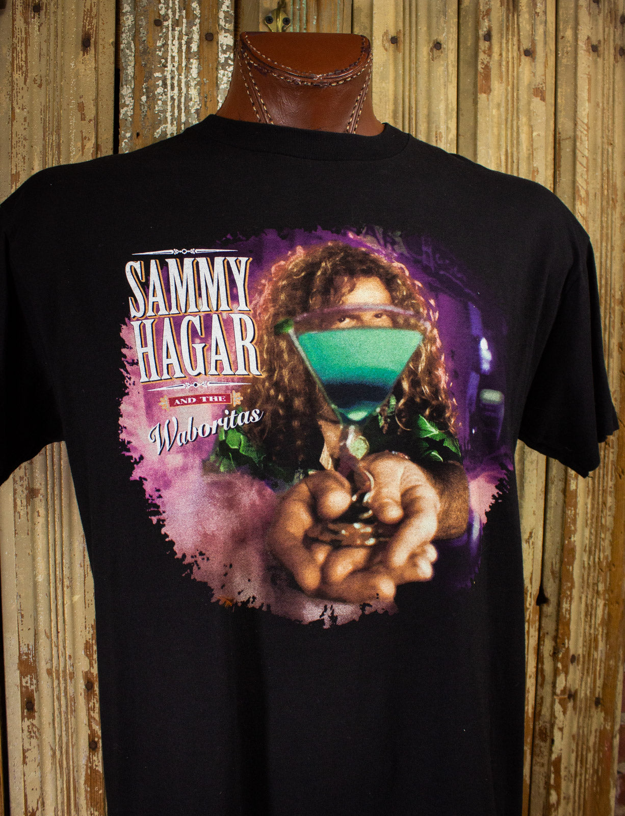 Vintage Sammy Hagar Red Voodoo Concert T Shirt 1999 Black XL