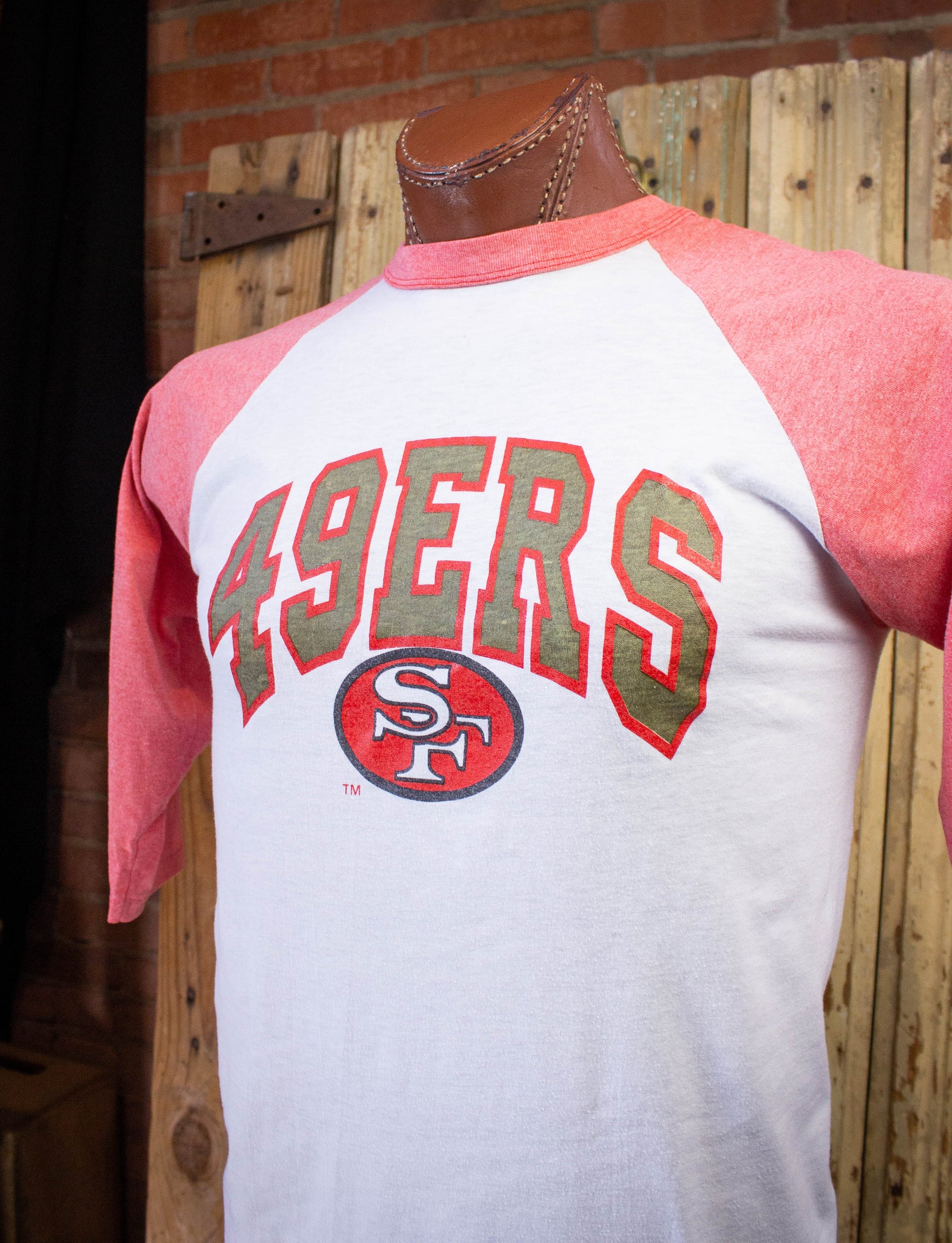 49ers t shirt vintage