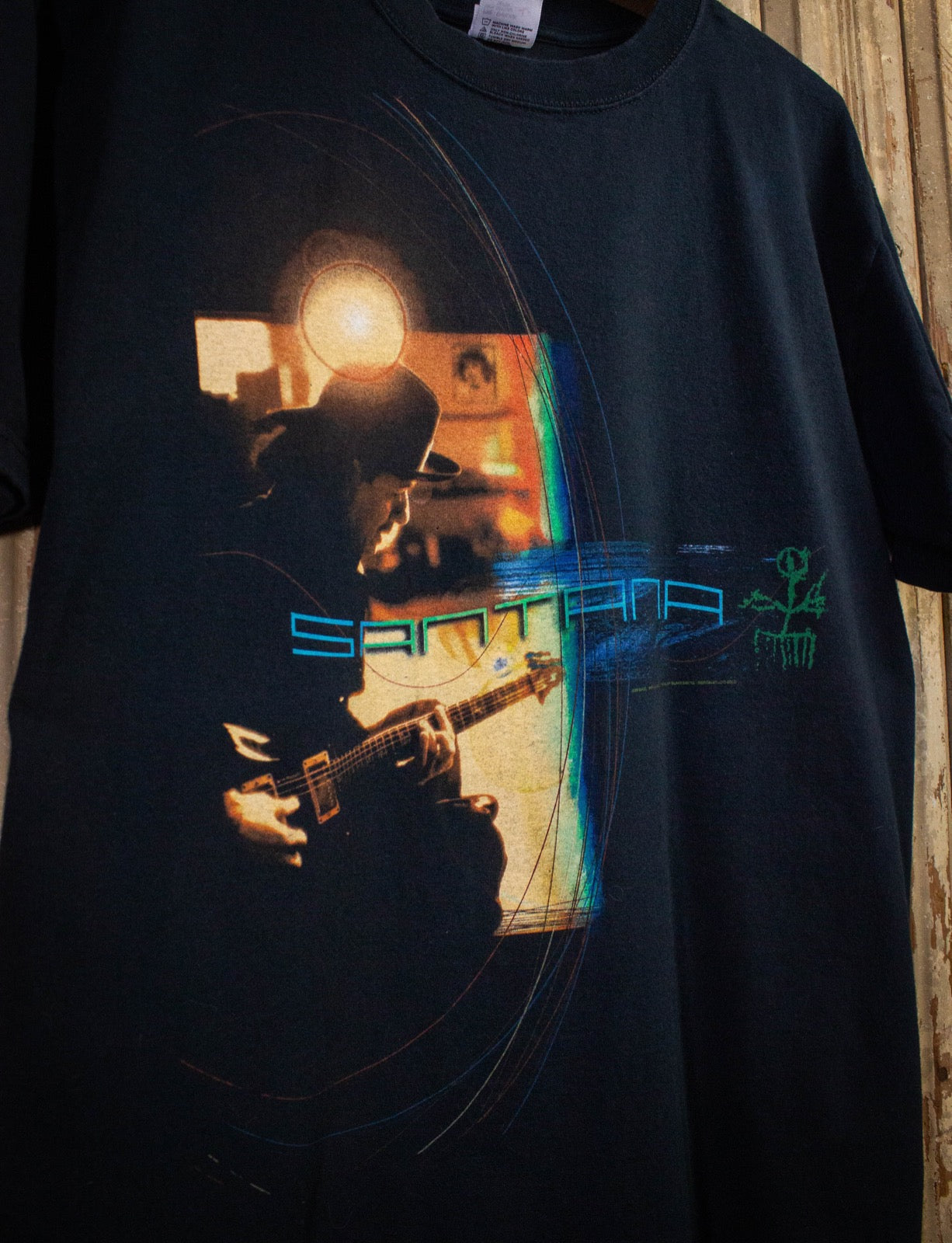 Vintage Santana All Is One Concert T Shirt 2002 Black Large