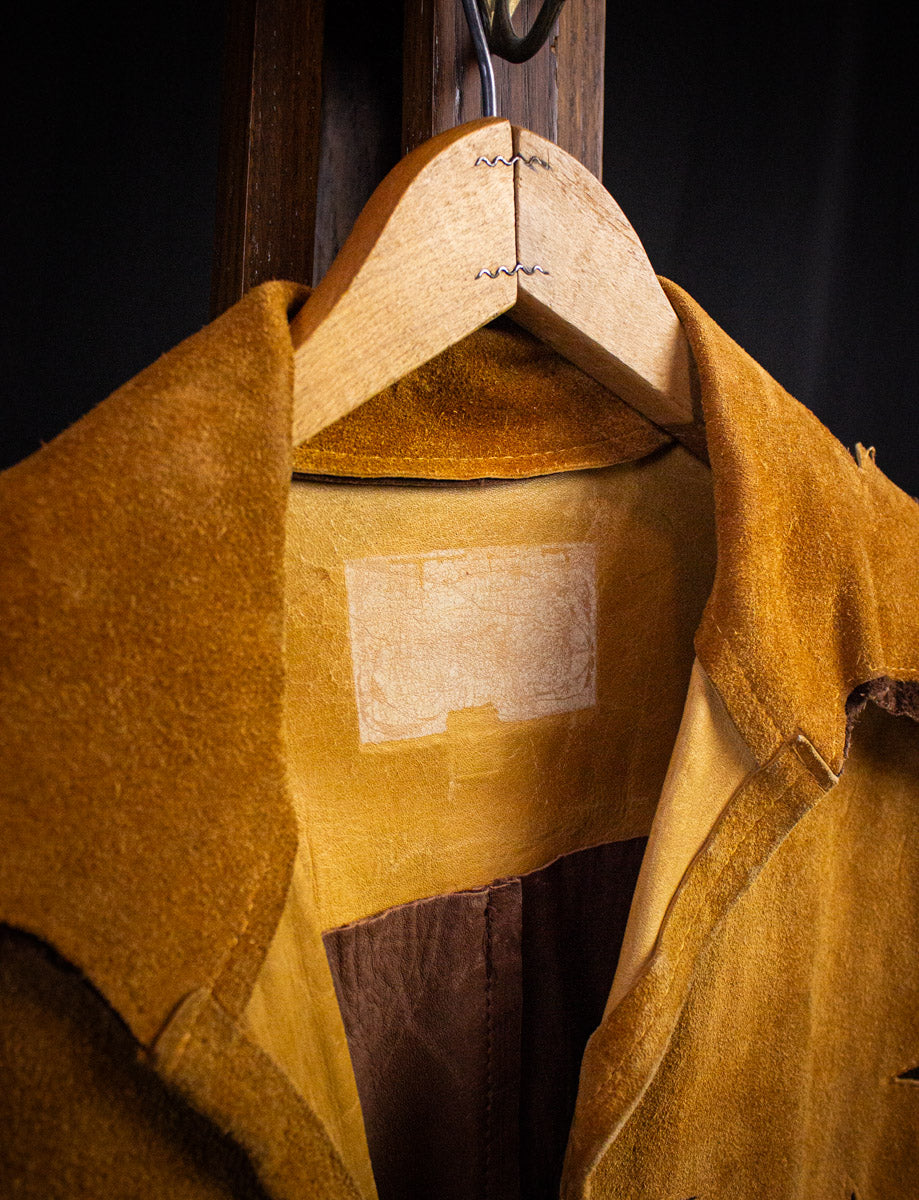 Vintage Santa Fe Leather Company Suede Jacket 70s Medium/Large