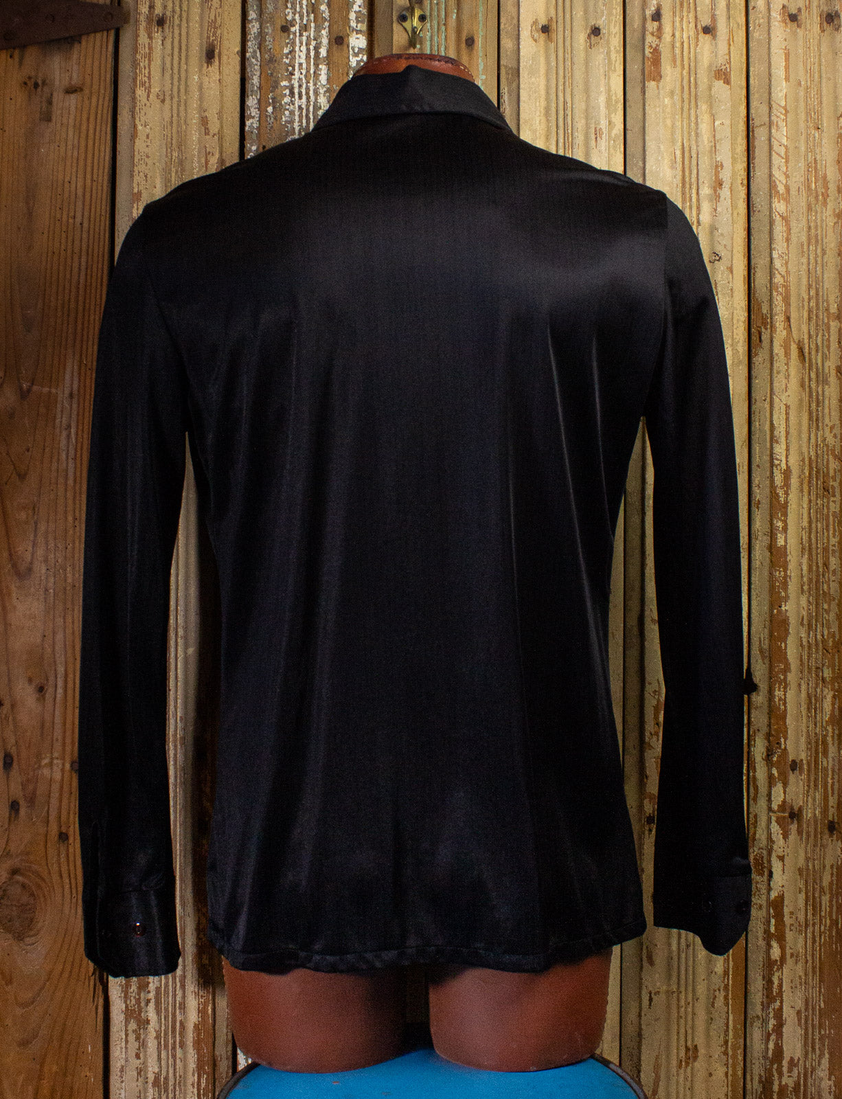 Vintage Saturday Night Fever Disco Shirt 70s Black Large