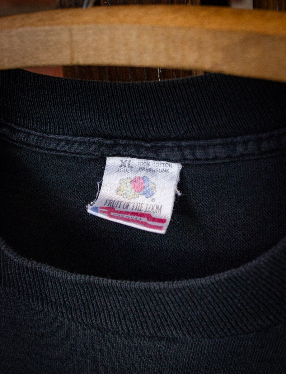 Vintage Seven Heads Bike Week Graphic T Shirt 1996 Black XL