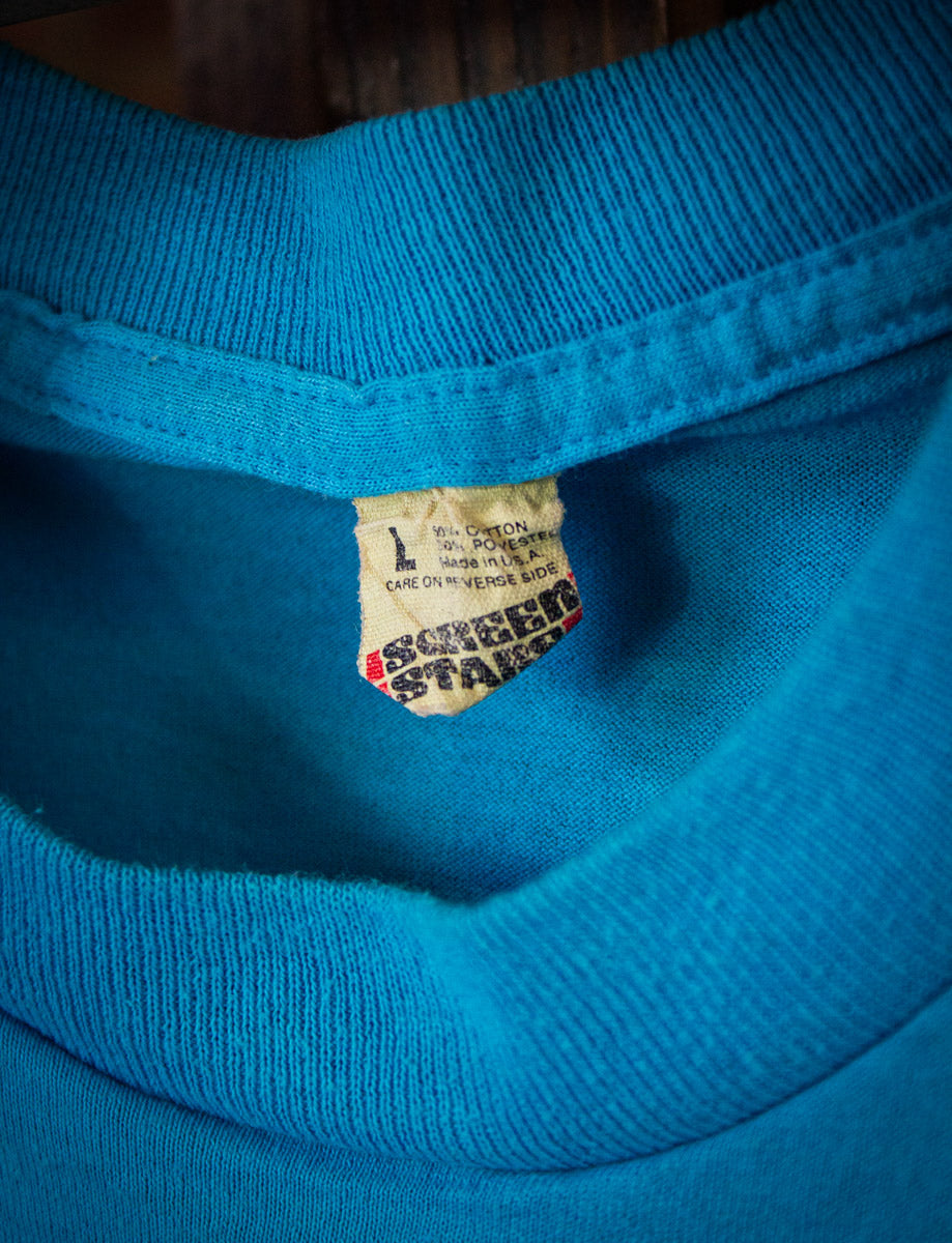 Vintage Sex Pistols Fuck Forever Concert T Shirt 80s Blue Medium