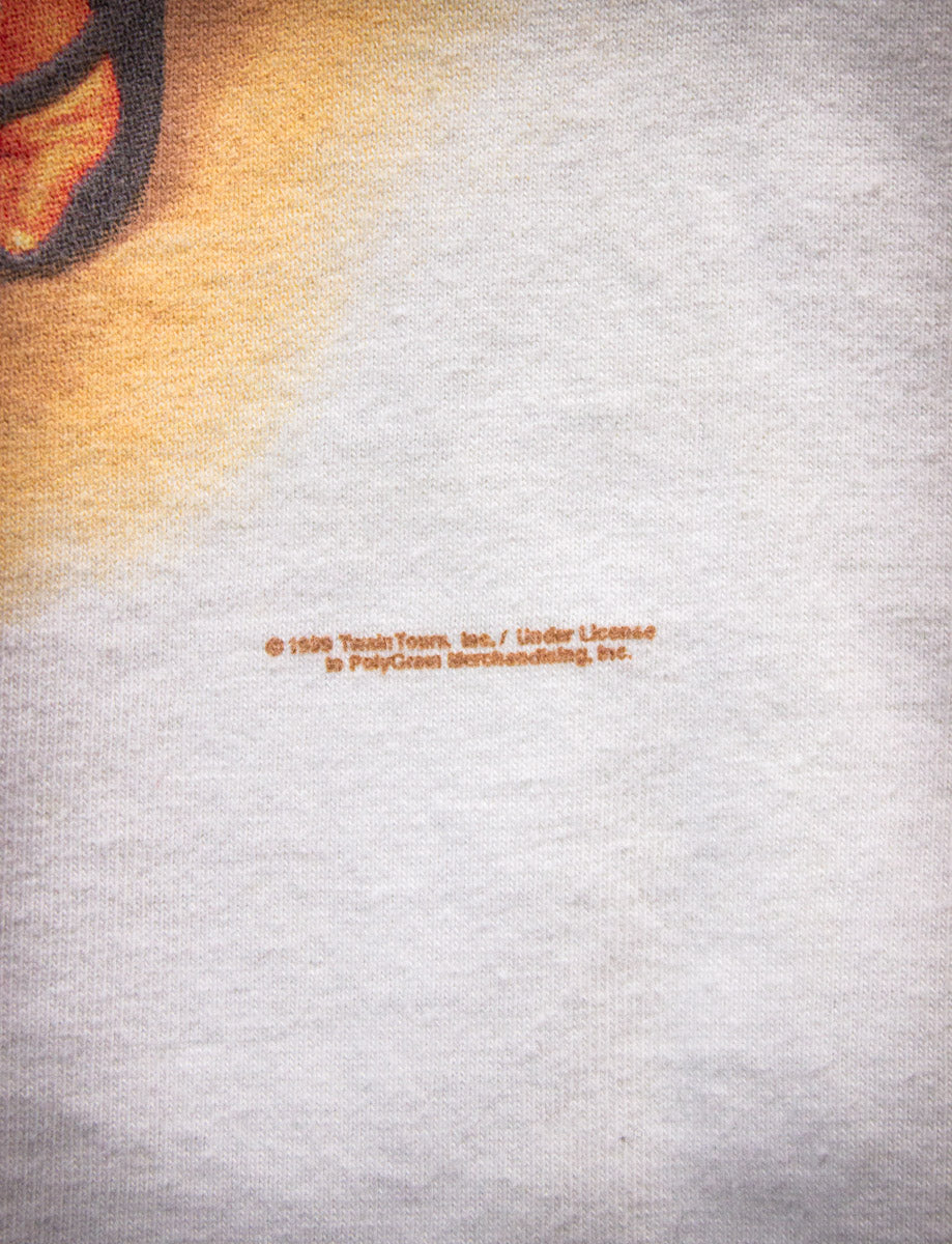 Vintage Shania Twain White Concert T Shirt 1999 Large