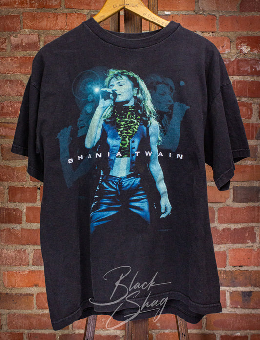 Vintage Shania Twain Tour Concert T Shirt 90s Large