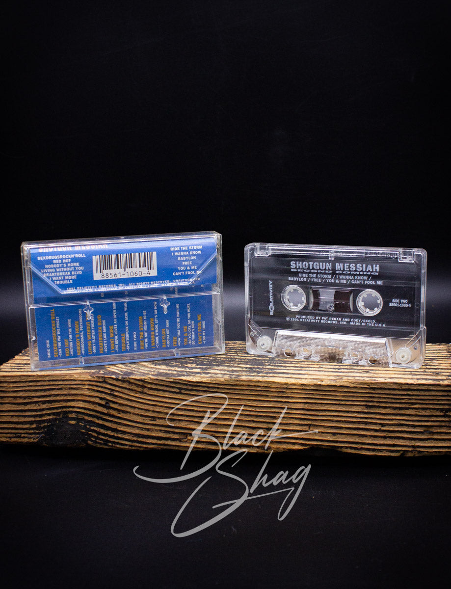 Vintage Shotgun Messiah Second Coming Cassette 1991