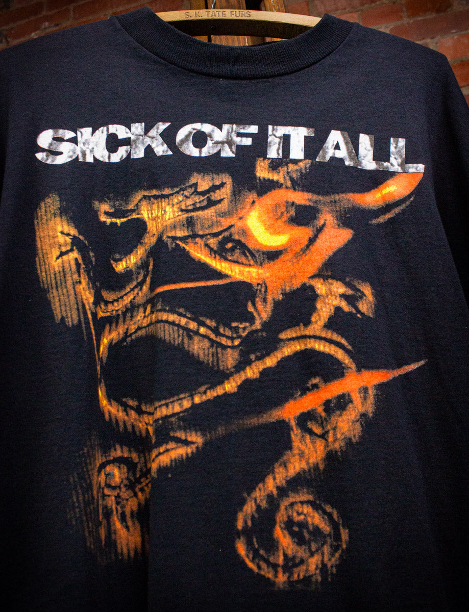 Vintage Sick Of It All Scratch The Surface Long Sleeve Concert T