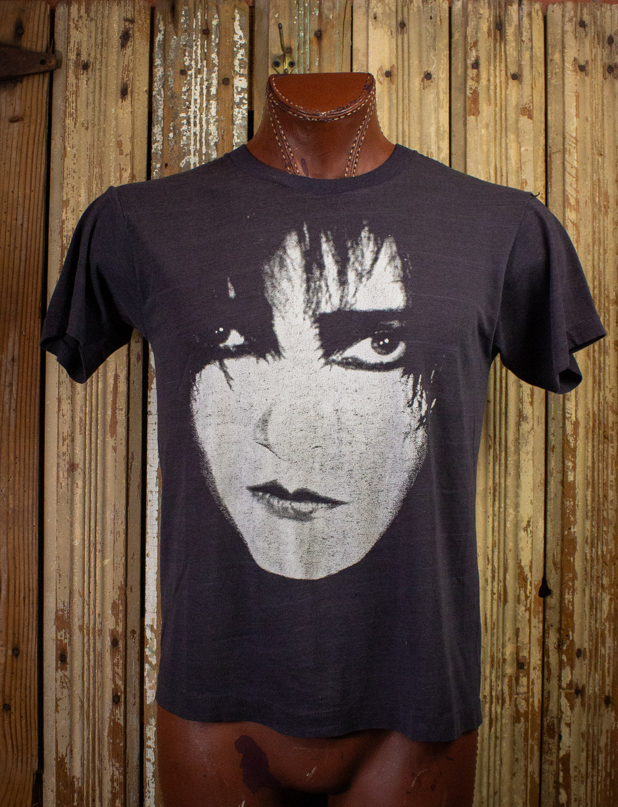 Vintage Siouxsie and The Banshees Concert T Shirt 1980s Black Large