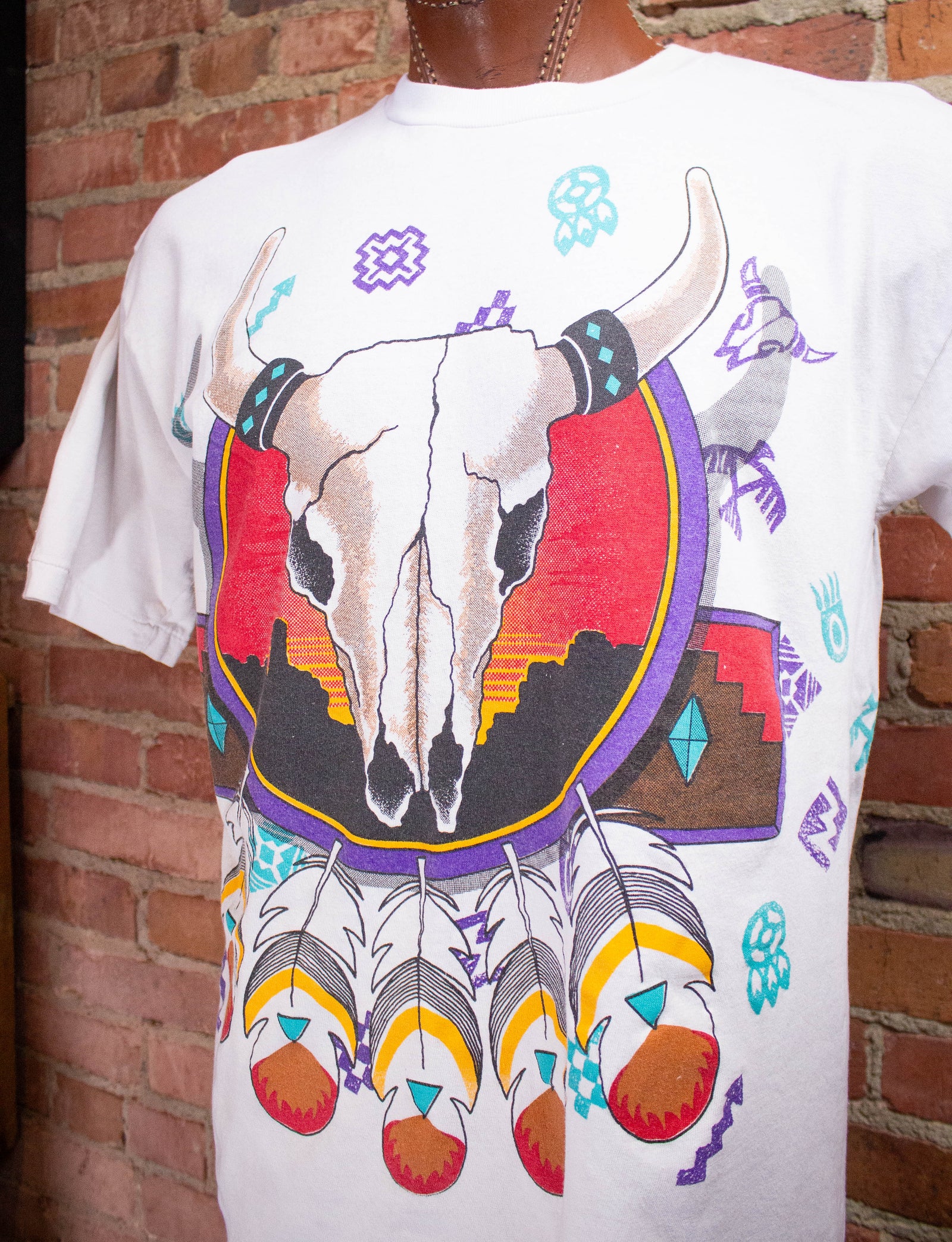 Vintage Sitting Bull Graphic T-Shirt XL