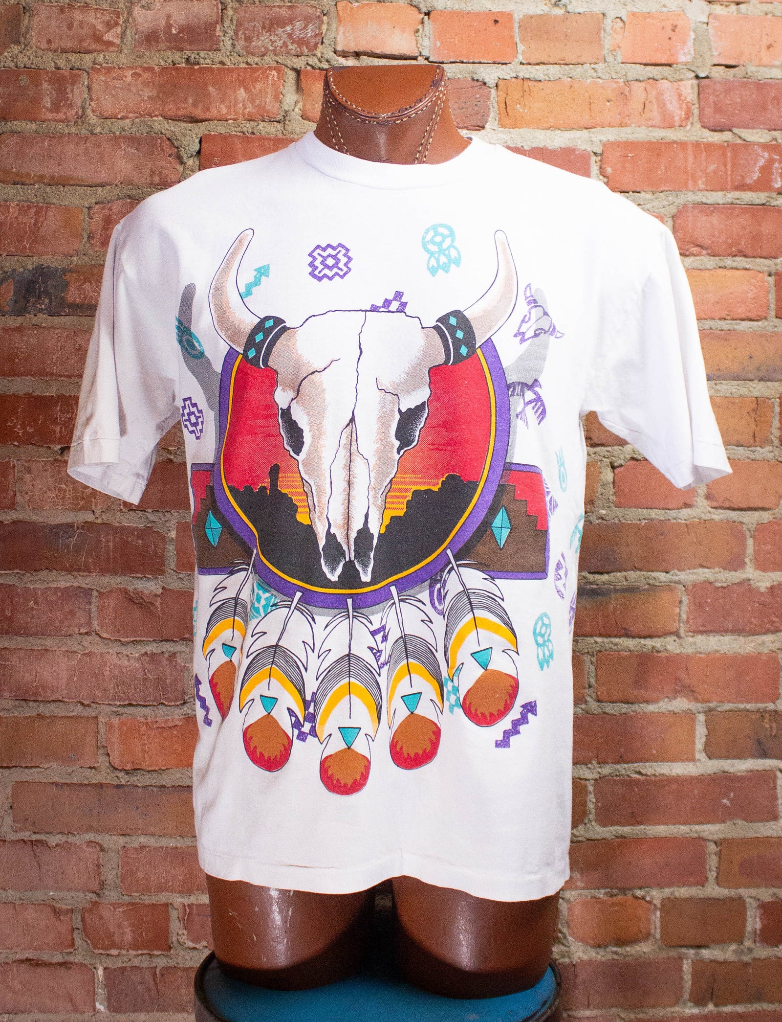 Vintage Sitting Bull Graphic T-Shirt XL