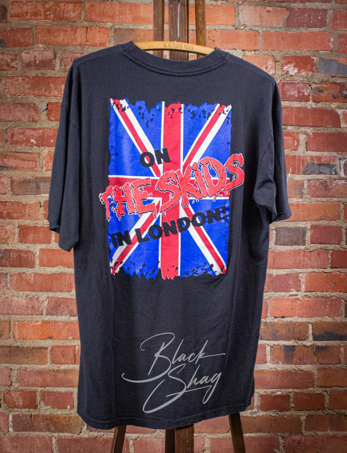 Vintage Skid Row Hammersmith Concert T Shirt 1989 Black Large