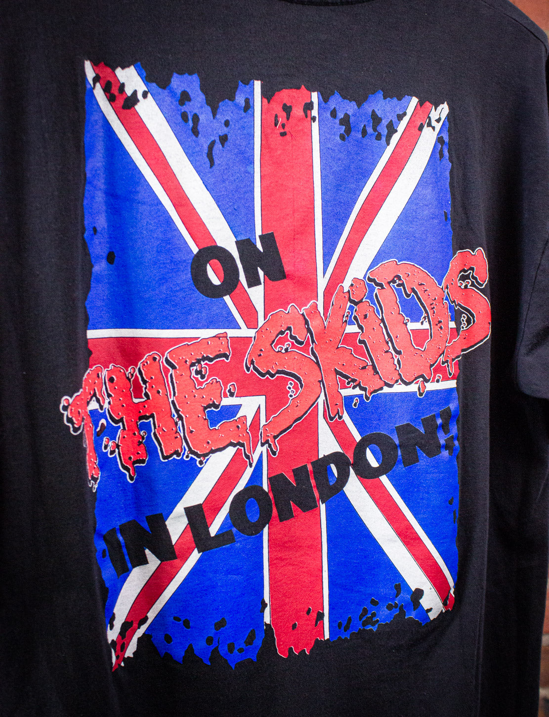 Vintage Skid Row Hammersmith Concert T Shirt 1989 Black Large