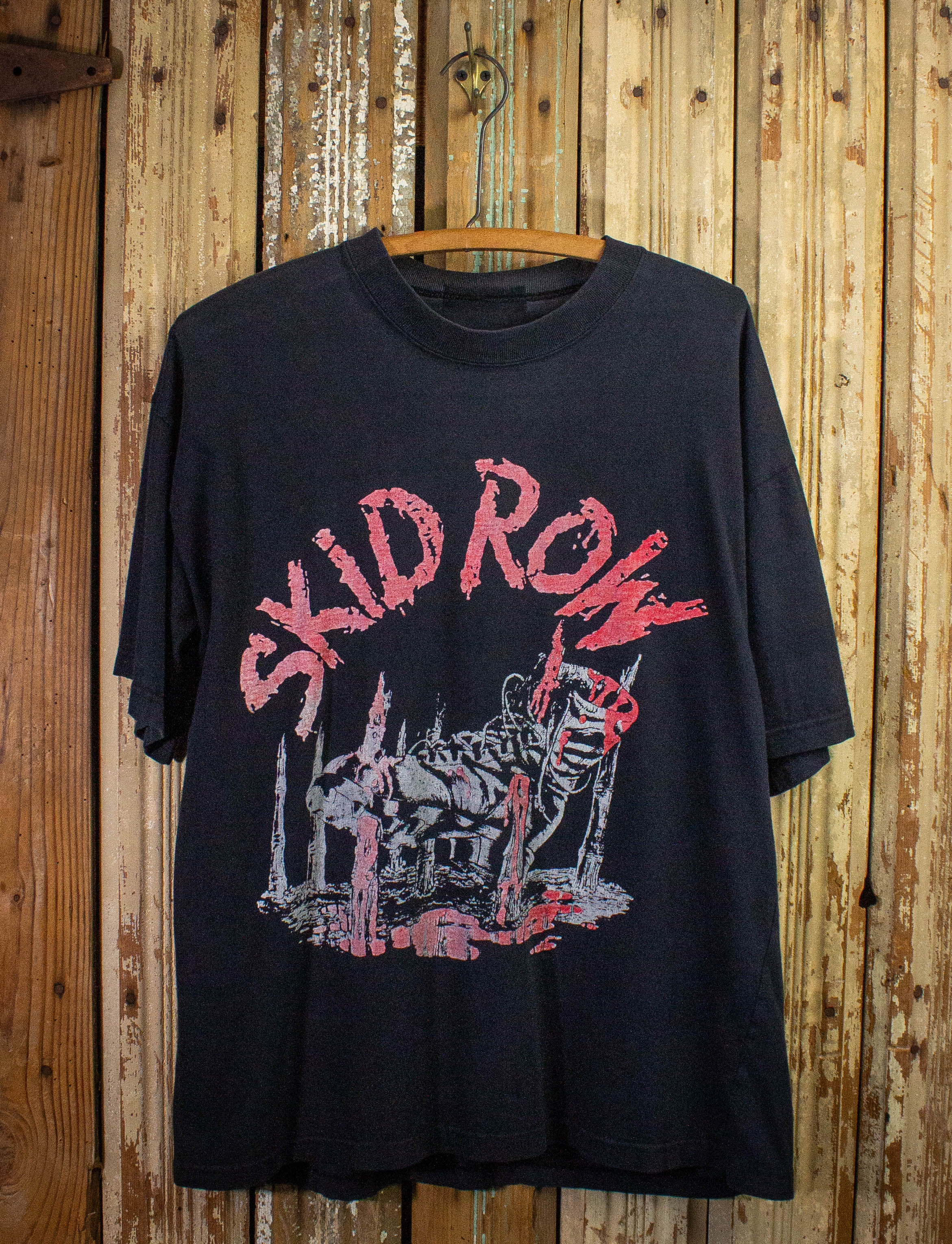 1992s スキッドロウ ヴィンテージTシャツ SKID ROW ハンドTシャツ