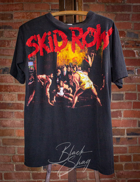 Vintage Skid Row Slave to the Grind Concert T Shirt 1991 Black Medium