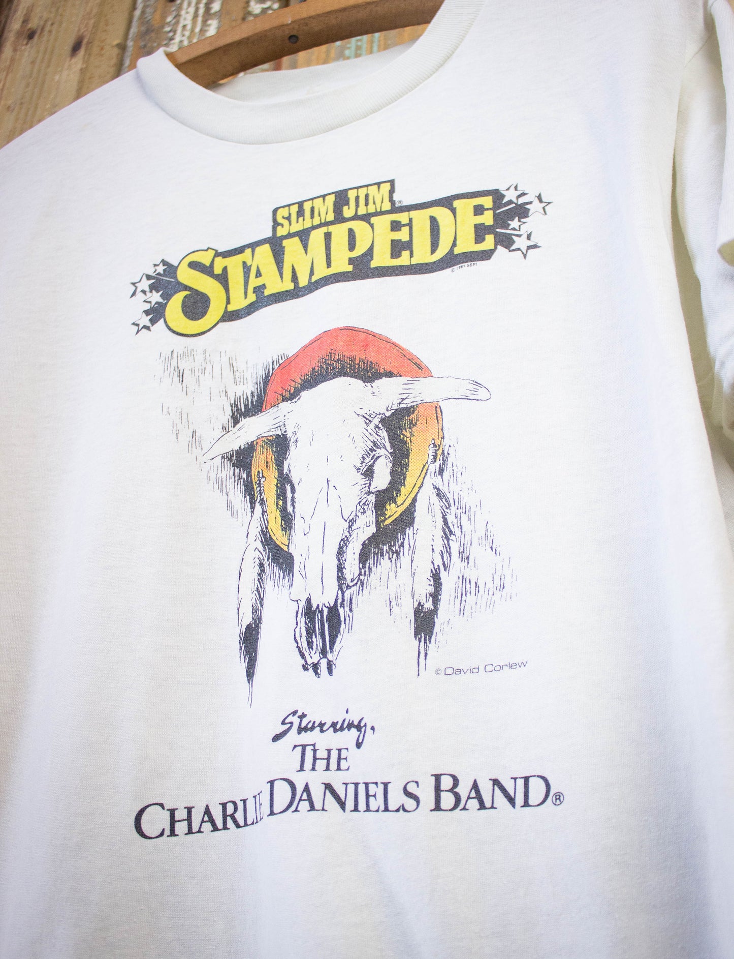 Vintage Slim Jim Stampede Concert T-Shirt 1987 M