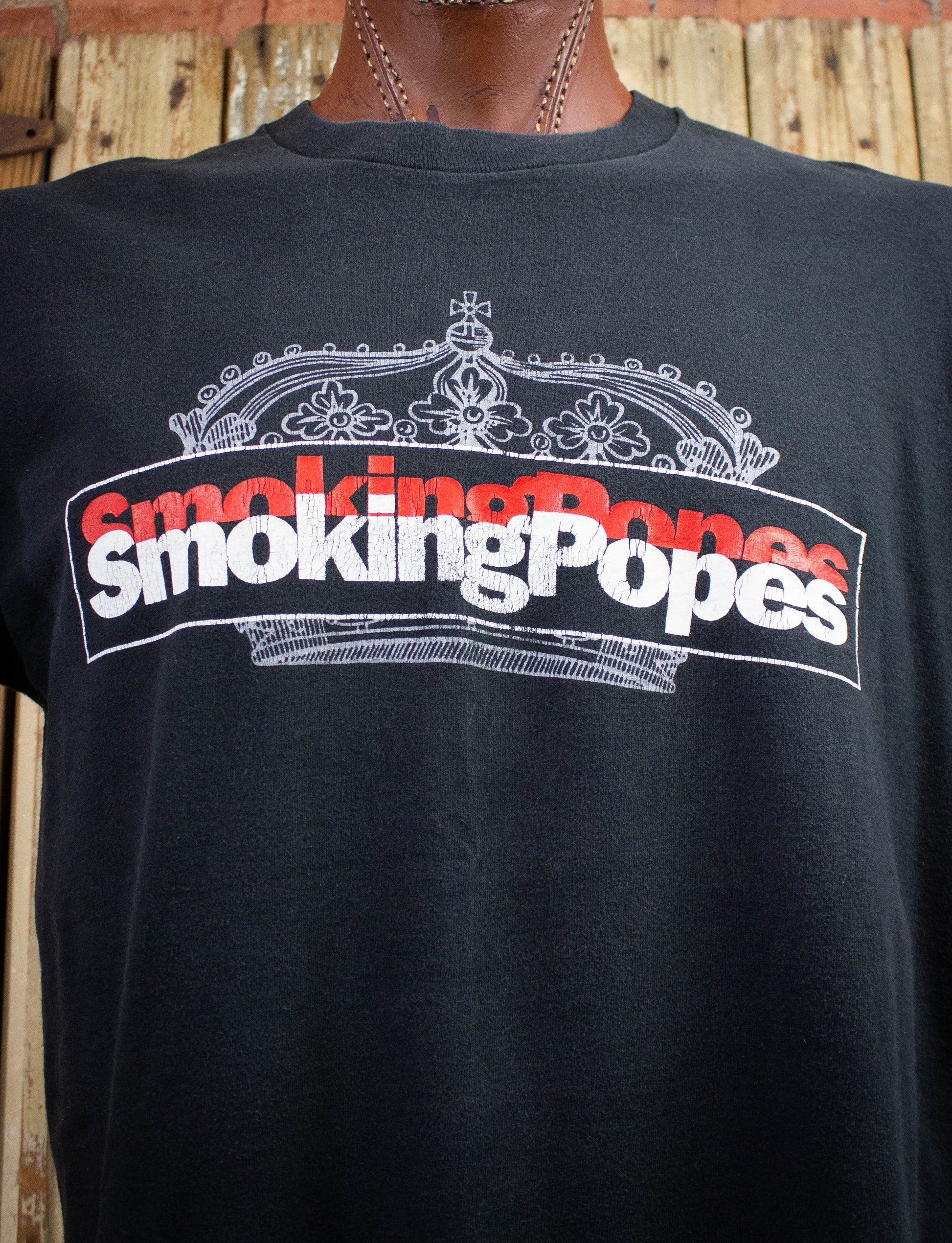 Vintage Smoking Popes Concert T Shirt 90s Black XL