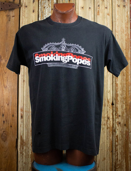 Vintage Smoking Popes Concert T Shirt 90s Black XL