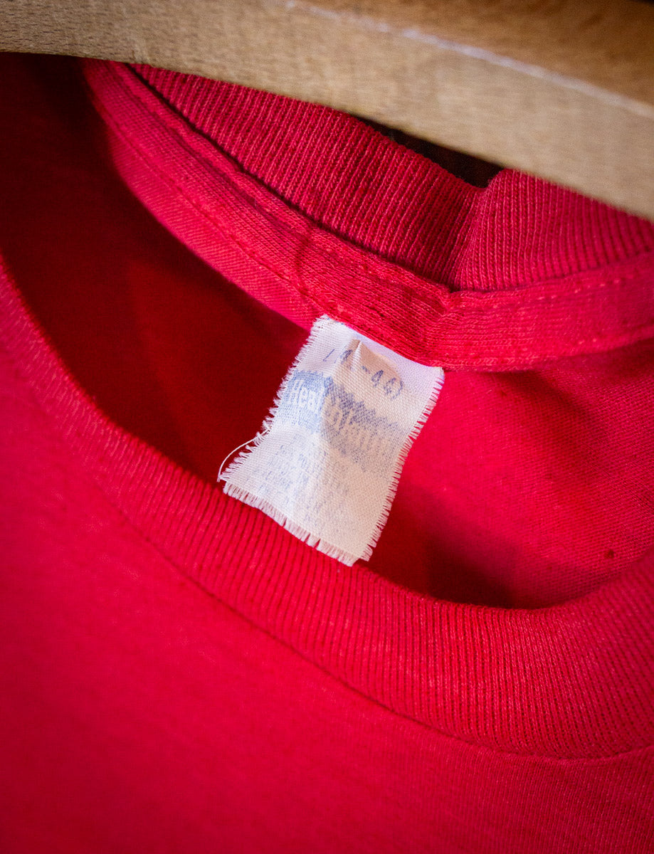 Vintage Smoky MTN Roundup Graphic T Shirt 80s Red S/M