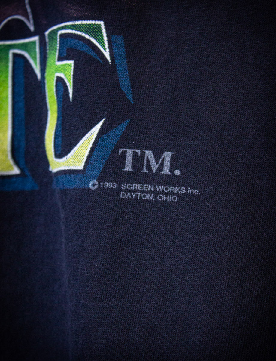 Vintage Snake Bite Monster Truck Graphic T Shirt 1993 Large