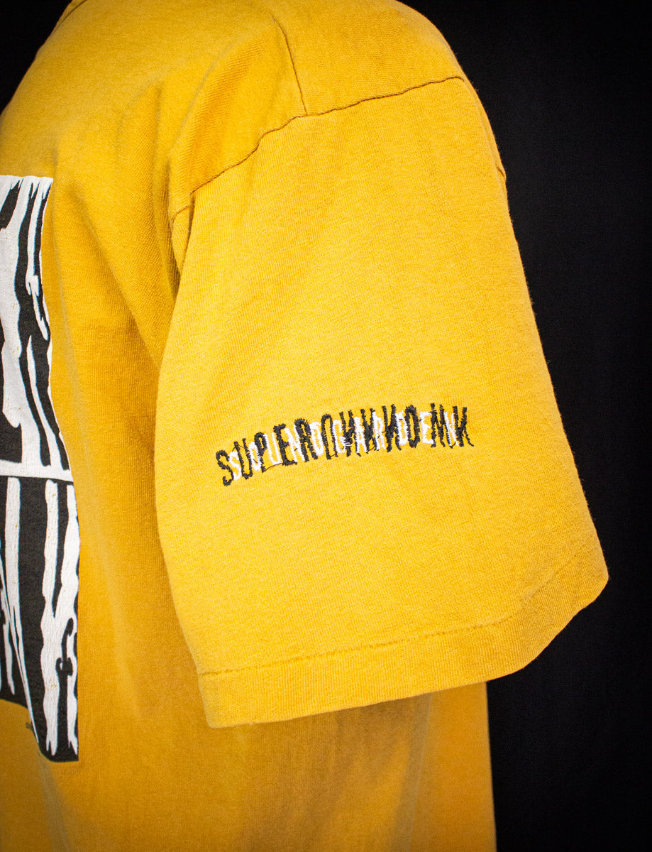 Vintage Soundgarden Superunknown Concert T Shirt 1994 Mustard Yellow XL
