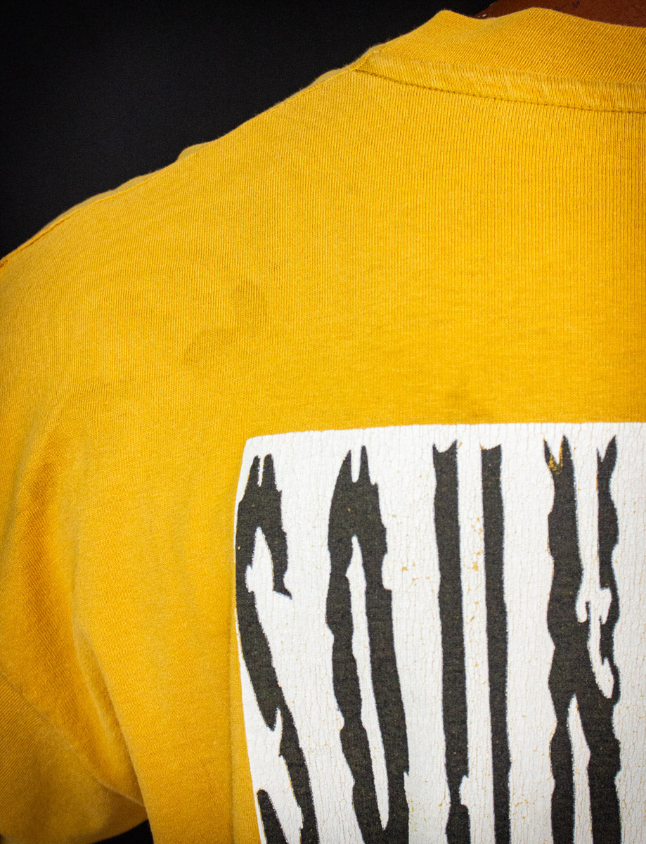 Vintage Soundgarden Superunknown Concert T Shirt 1994 Mustard Yellow XL