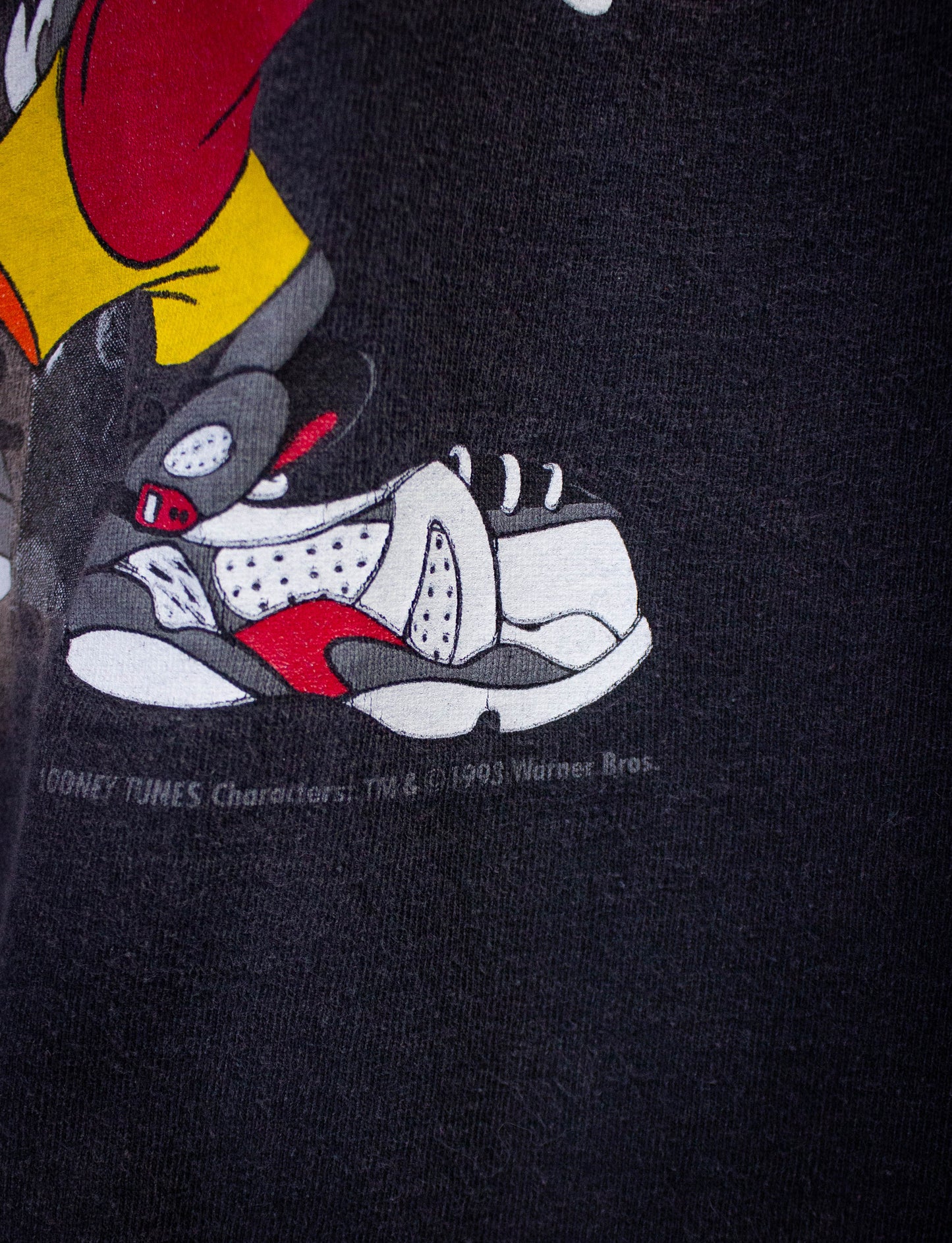 Vintage Space Jam Looney Tunes Graphic T-Shirt 1993 M