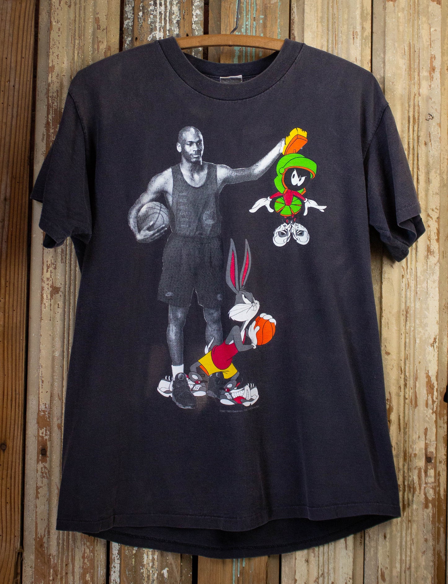 Vintage Space Jam Looney Tunes Graphic T-Shirt 1993 M