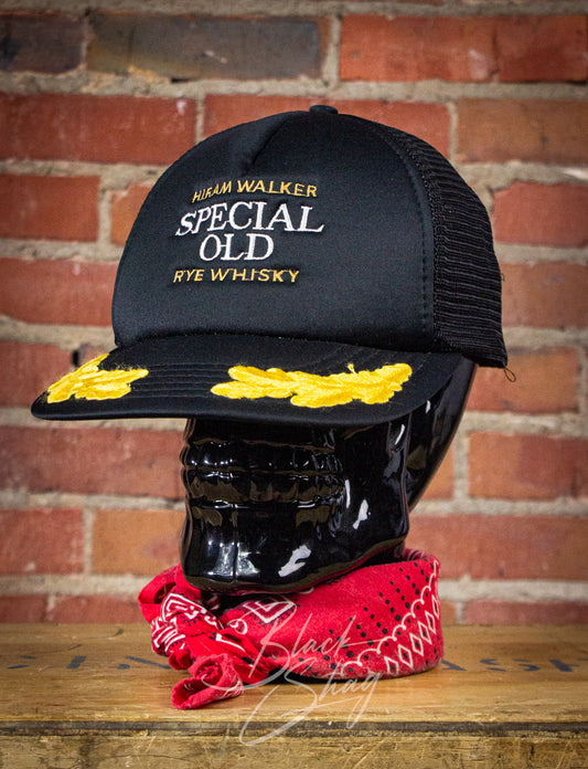 Vintage Special Old Rye Whisky Black Trucker Hat
