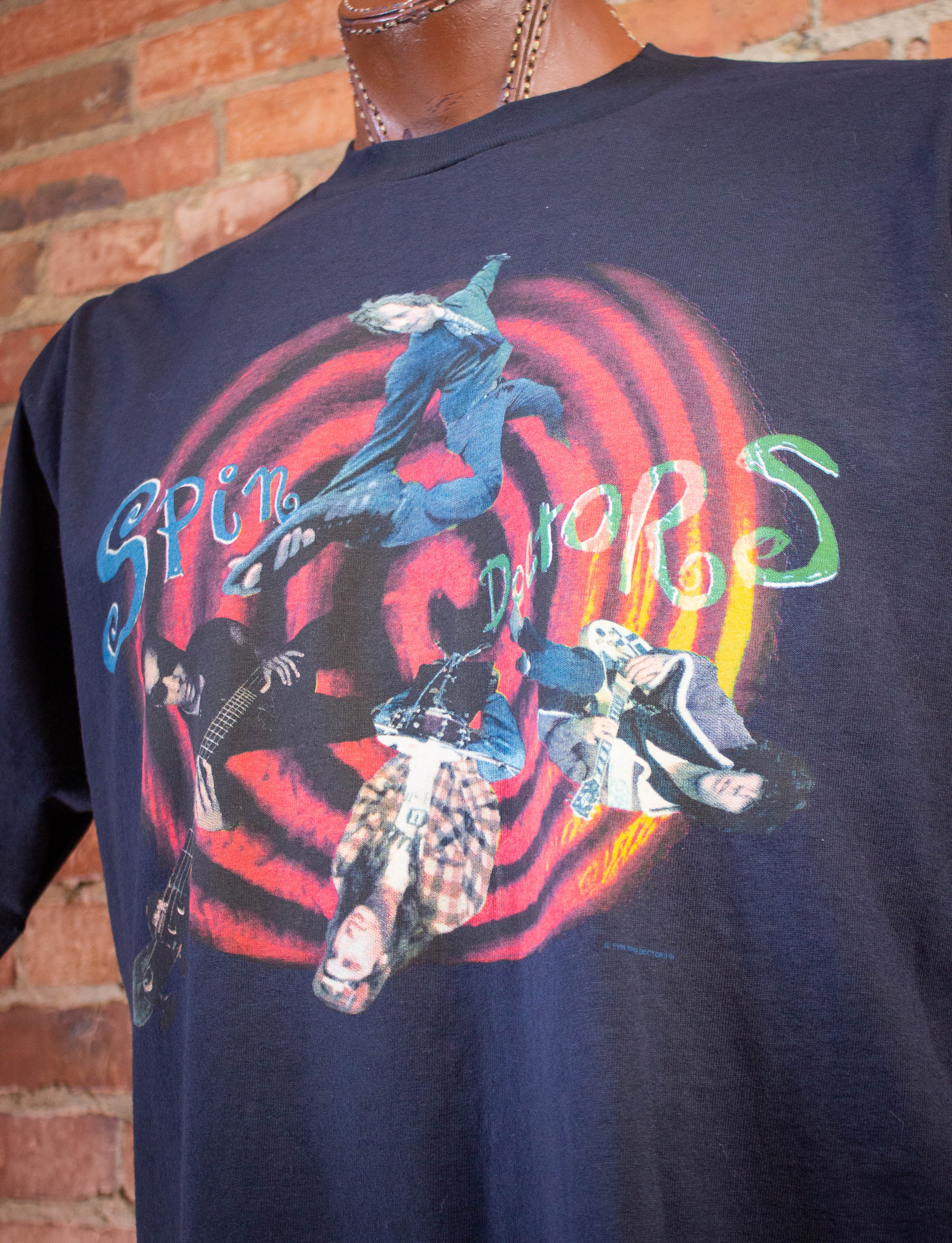 Vintage Spin Doctors World Tour Concert T-Shirt 1994 XL – Black