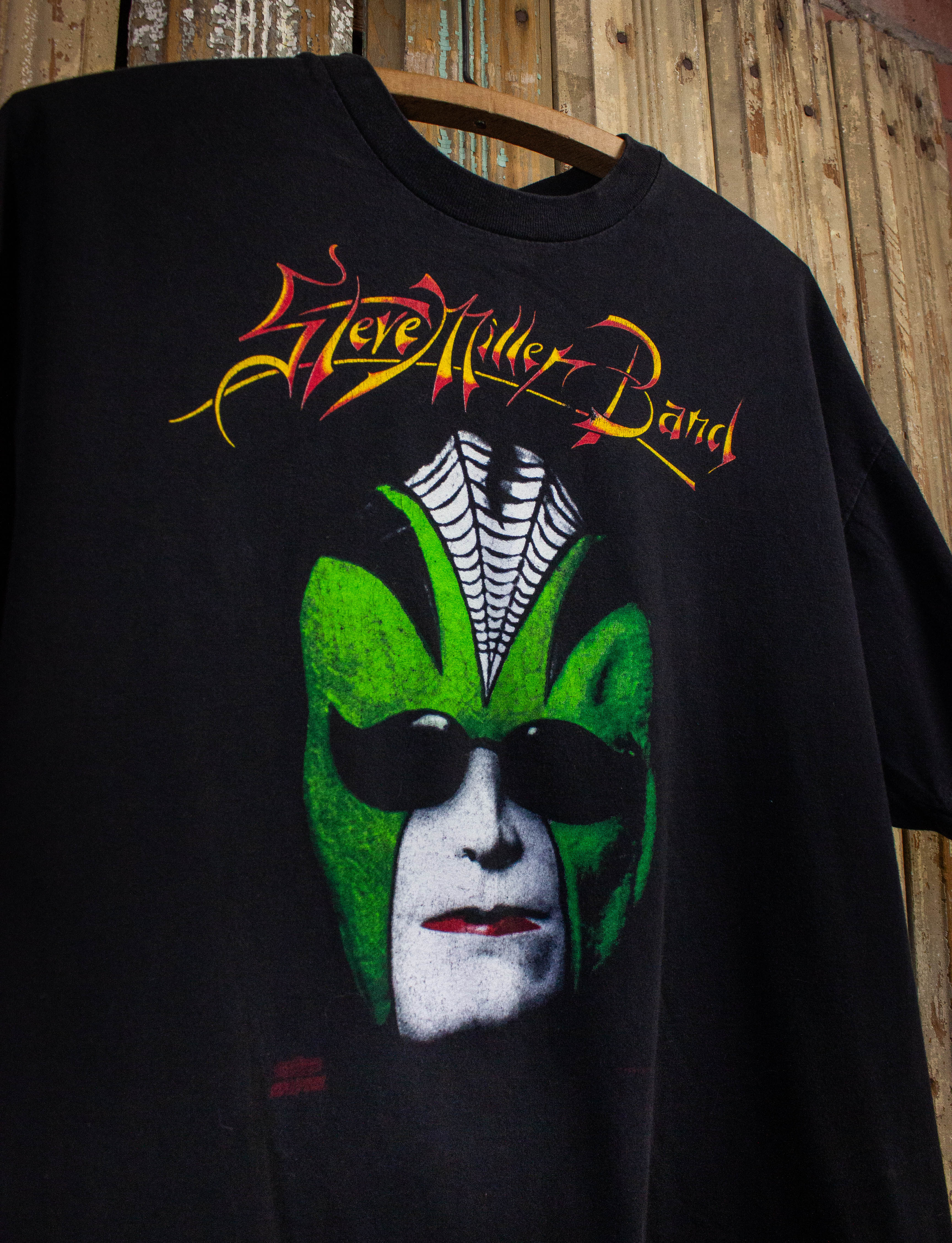 Vintage Steve Miller Band The Joker Concert T Shirt 1991 Black XL