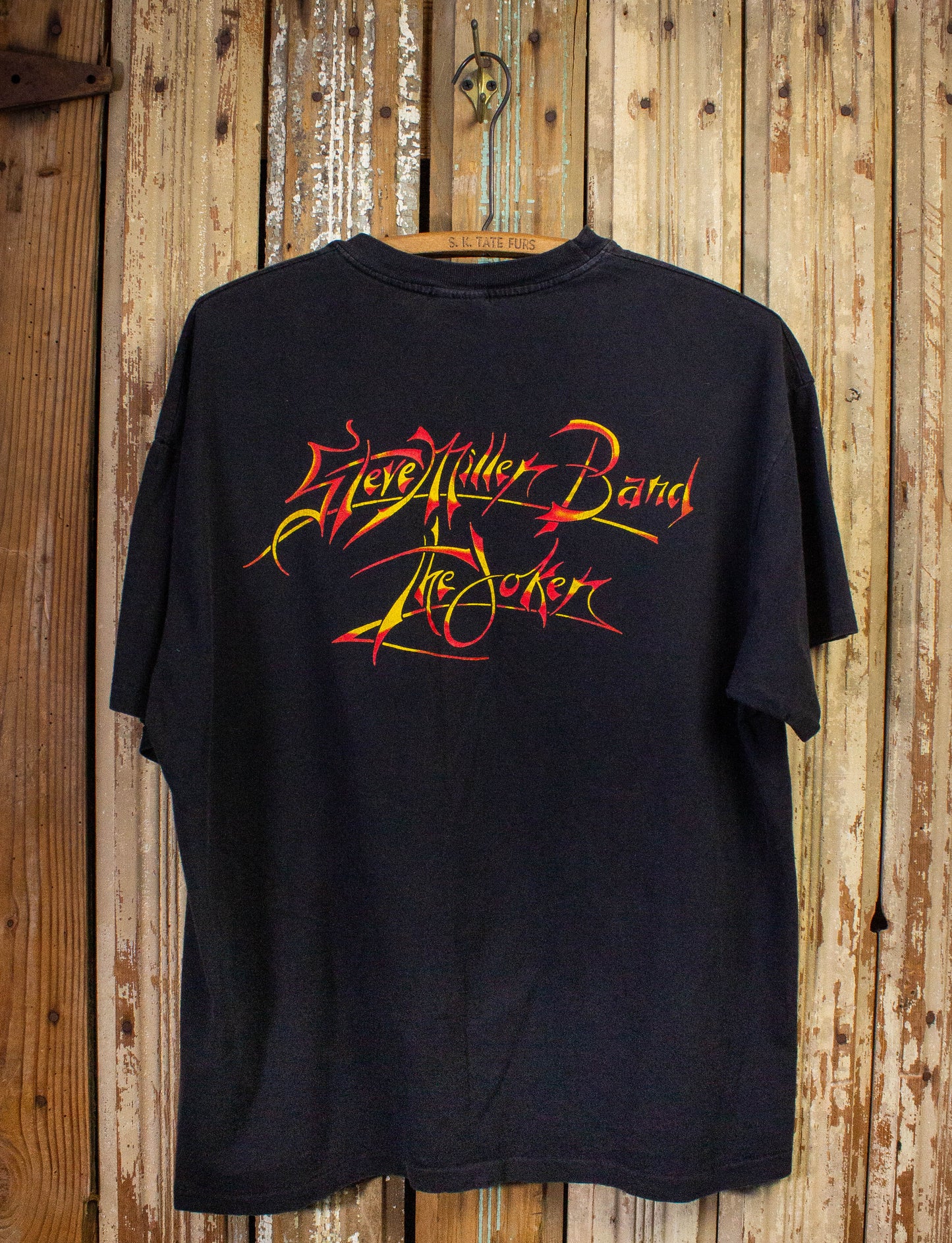 Vintage Steve Miller Band The Joker Concert T Shirt 1991 Black XL