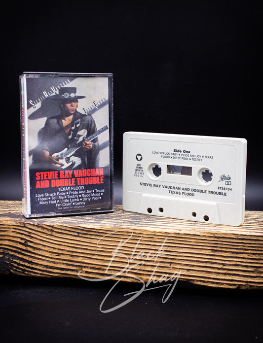 Vintage Stevie Ray Vaughan And Double Trouble Cassette 1983