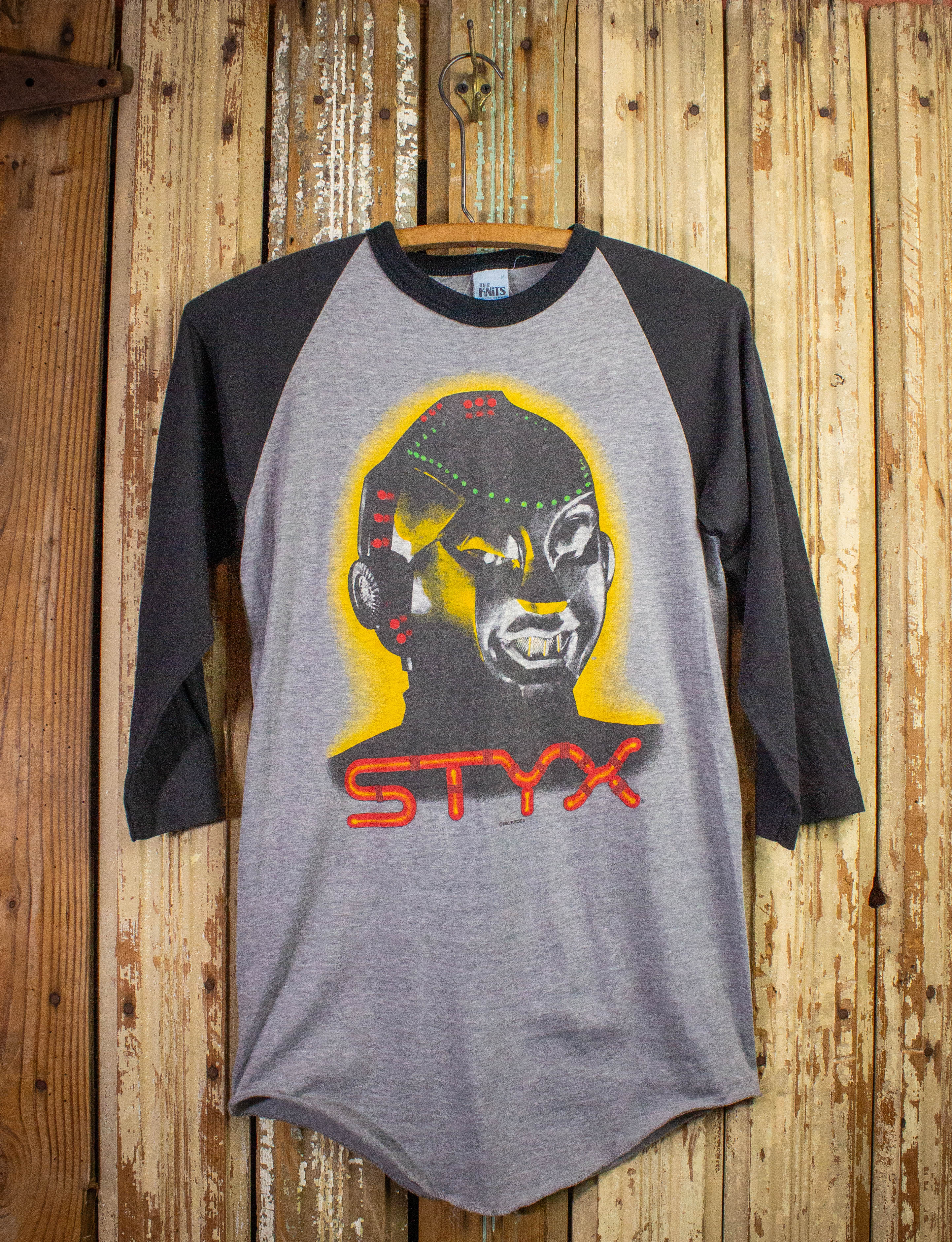 Vintage Styx Kilroy Was Here Tour Raglan Concert T Shirt 1983 Gray/Bla –  Black Shag Vintage