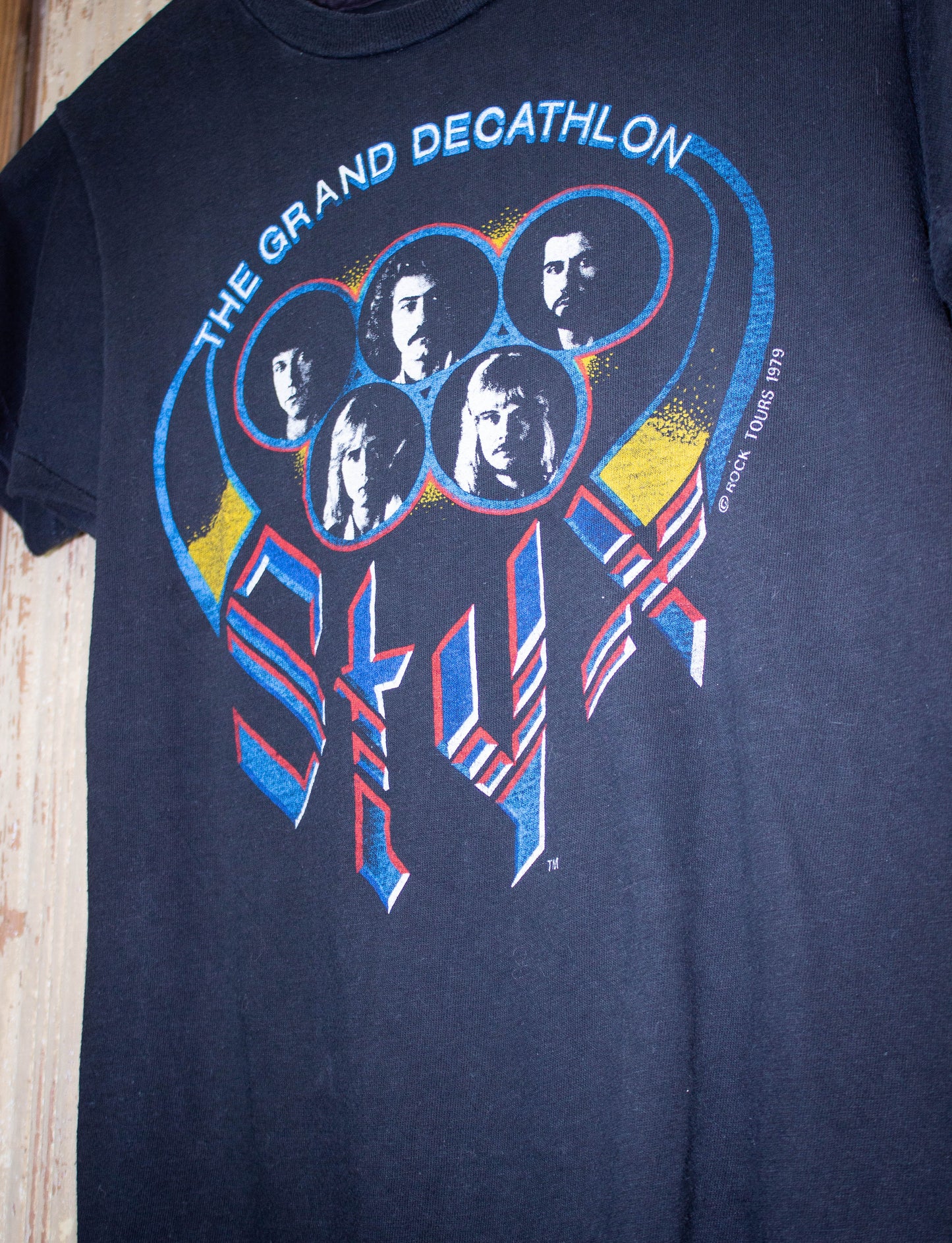 Vintage Styx The Grand Decathlon Concert T-shirt 1979 XS