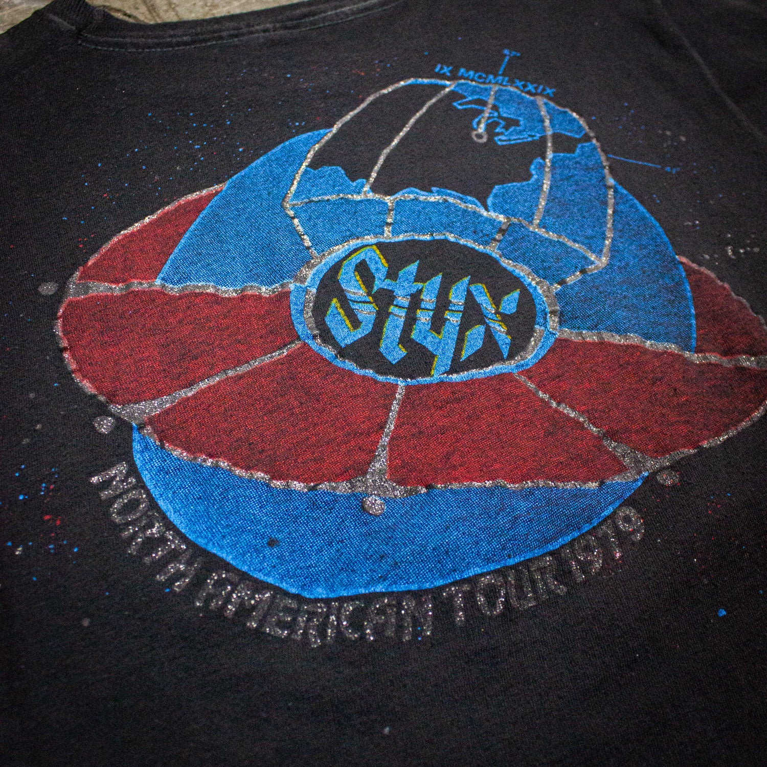 Vintage Styx The Grand Decathlon Concert T Shirt 1979 XS