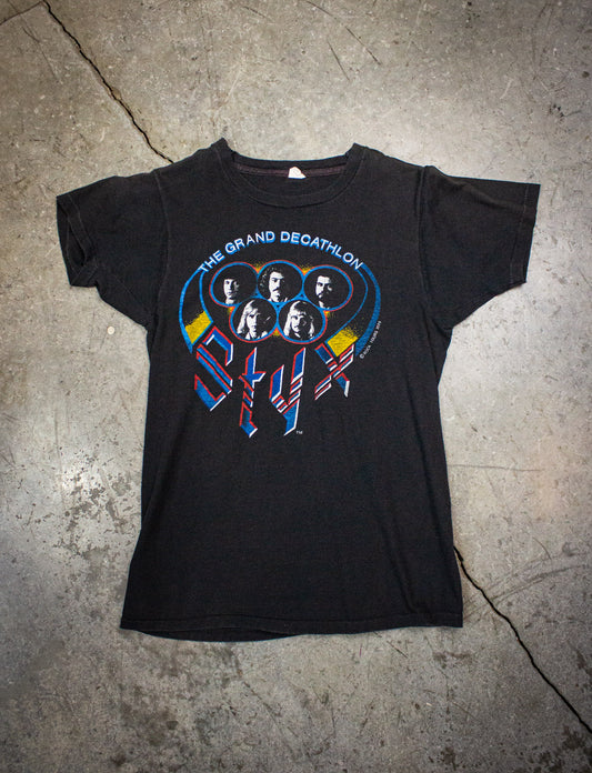 Vintage Styx The Grand Decathlon Concert T Shirt 1979 XS