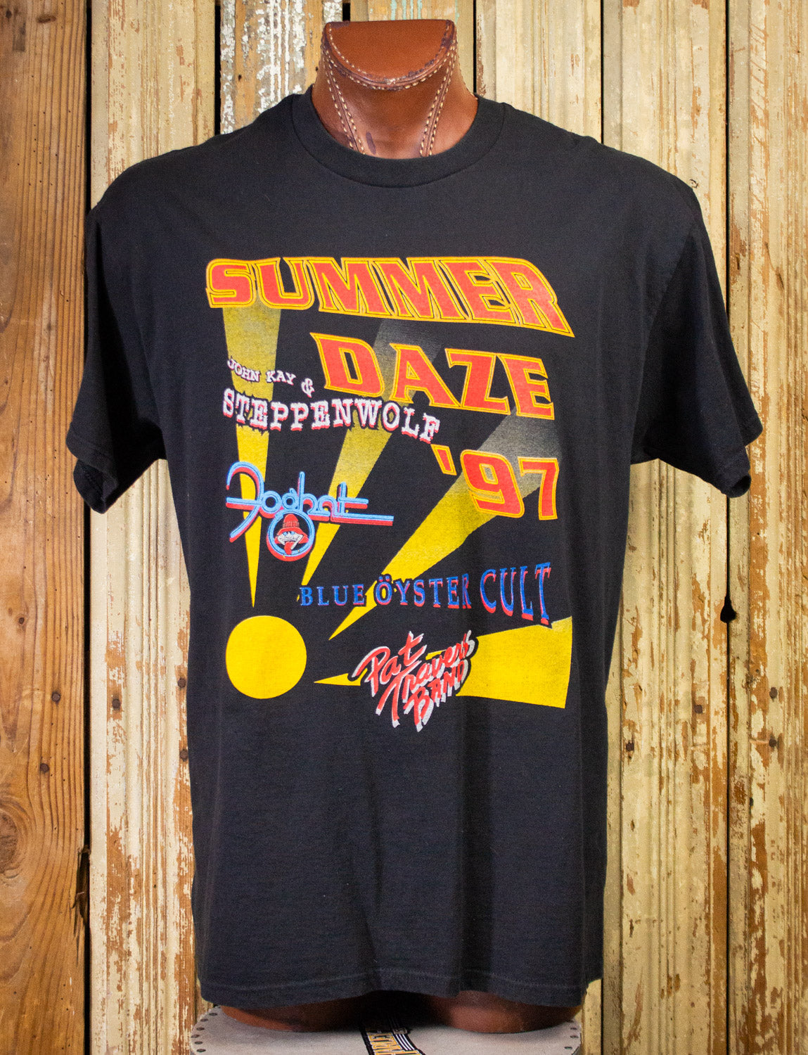 Vintage Summer Daze Festival Concert T Shirt 1997 Black XL