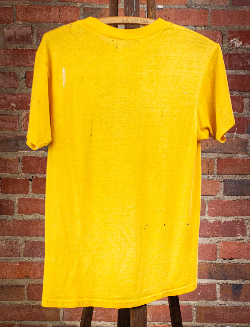 Vintage Sunflower Nights Graphic T Shirt Yellow