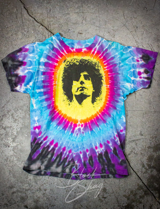 Vintage Syd Barrett Peace Sign Tie Dye Concert T Shirt 1988 Small