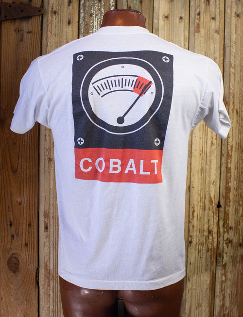 Vintage TDK Get Serious Cobalt Graphic T-Shirt 1980s M
