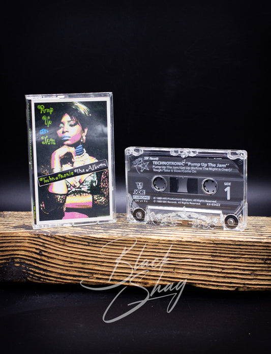 Vintage Technotronic Pump Up The Jam Cassette 1989